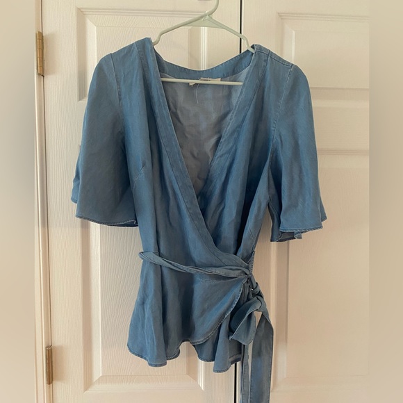 Loft Wrap top - Picture 2 of 3